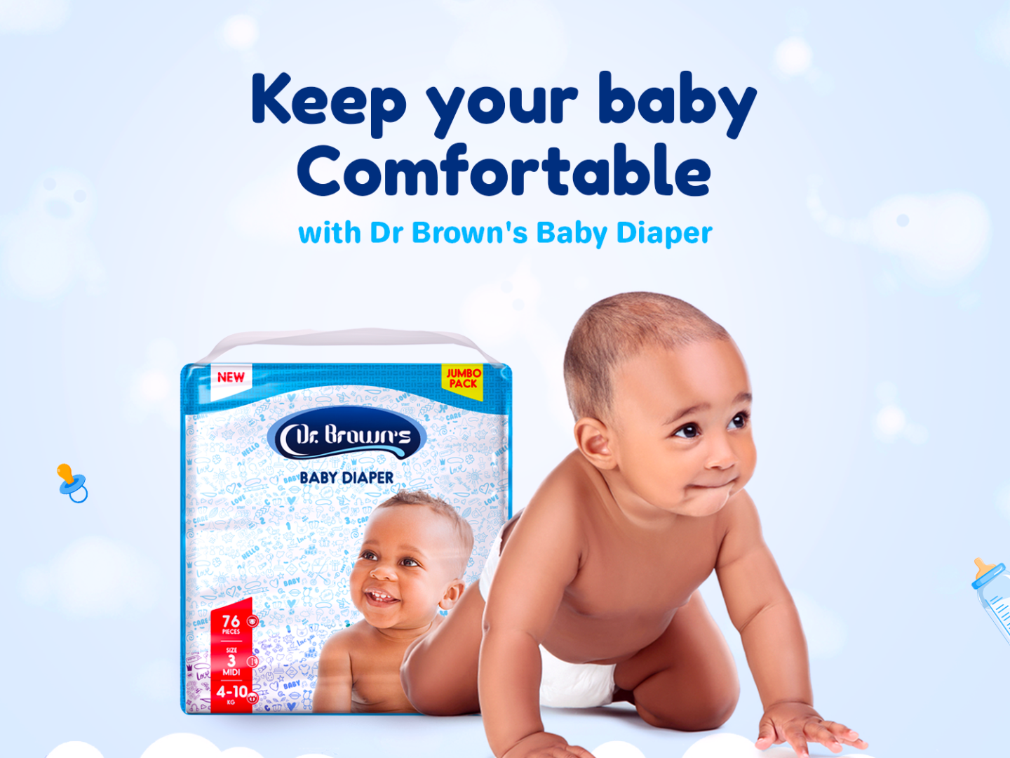 BABY DIAPER FOR NEW BORN